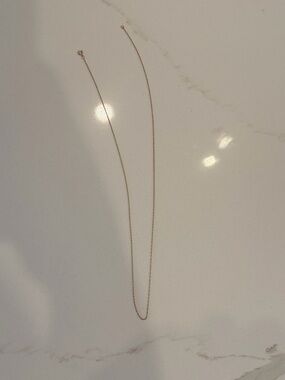 Delicate 10k Gold Chain Necklace - Minimalist Women's Jewelry